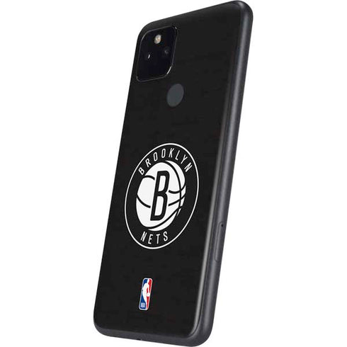 NBA Brooklyn Nets Distressed Google Pixel 4a 5G Skin